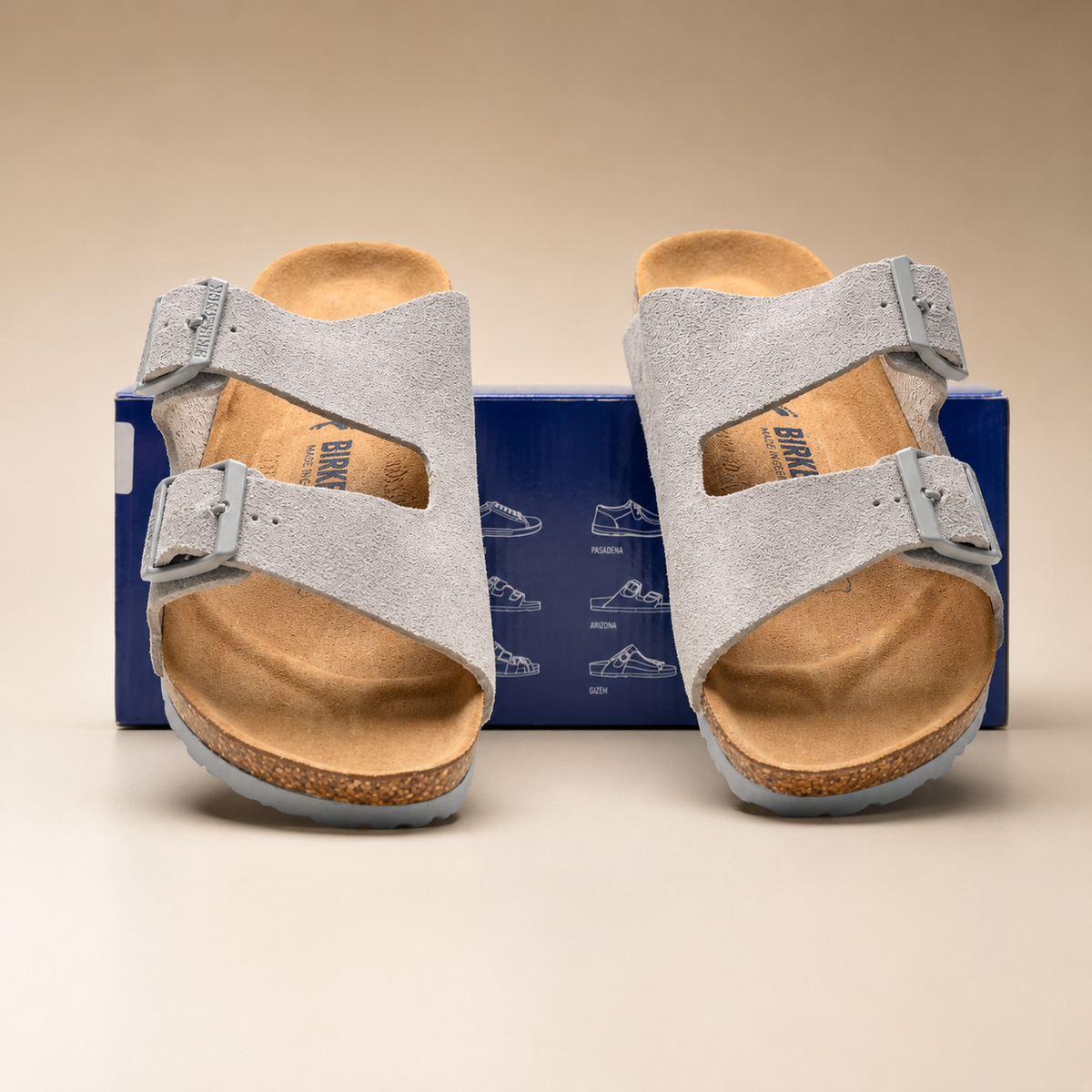 Birkenstock Arizona Women’s Suede Two-Strap Sandals