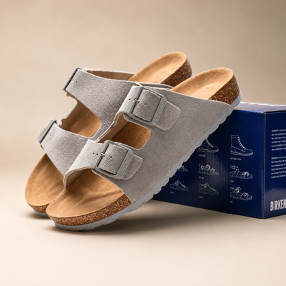 Birkenstock Arizona Women’s Suede Two-Strap Sandals