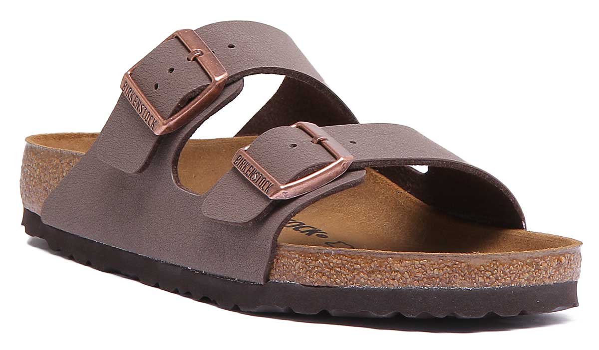 Birkenstock Arizona Mocha Birkibuc Unisex Sandals – Regular Fit
